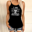 Africazone Clothing - Groove Phi Groove Black History Criss Cross Tanktop A7 | Africazone