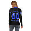 Africazone Clothing - Phi Beta Sigma Black History Women's Stretchable Turtleneck Top A7 | Africazone