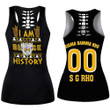Africazone Clothing - Sigma Gamma Rho Black History Hollow Tank Top A7 | Africazone