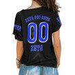 Africazone Clothing - Zeta Phi Beta Black History One Shoulder Shirt A7 | Africazone