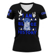 Africazone Clothing - Phi Beta Sigma Black History V-neck T-shirt A7 | Africazone