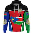 Africa Zone Clothing - South Sudan Active Flag Hoodie A35