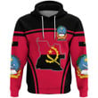 Africa Zone Clothing - Angola Active Flag Hoodie A35