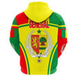 Africa Zone Clothing - Senegal Active Flag Hoodie A35
