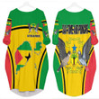 Africa Zone Clothing - Sao Tome and Principe Active Flag Batwing Pocket Dress A35