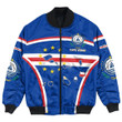 Africa Zone Clothing - Cape Verde Active Flag Bomber Jacket A35