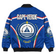 Africa Zone Clothing - Cape Verde Active Flag Bomber Jacket A35
