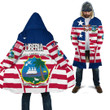 Africa Zone Clothing - Liberia Active Flag Cloak A35