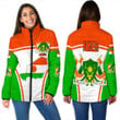Africa Zone Clothing - Niger Active Flag Women Padded Jacket a35