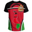 Africa Zone Clothing - Malawi Active Flag T-Shirt A35