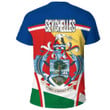 Africa Zone Clothing - Seychelles Active Flag T-Shirt A35