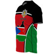 Africa Zone Clothing - South Sudan Active Flag Baseball Jersey A35