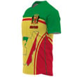 Africa Zone Clothing - Republic of the Congo Active Flag Baseball Jersey A35