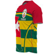 Africa Zone Clothing - Togo Active Flag Baseball Jersey A35