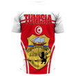 Africa Zone Clothing - Tunisia Active Flag Baseball Jersey A35