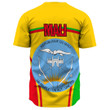 Africa Zone Clothing - Mali Active Flag Baseball Jersey A35