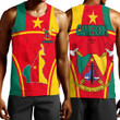 Africa Zone Clothing - Cameroon Active Flag Men Tank Top A35