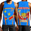 Africa Zone Clothing - Democratic Republic of the Congo Active Flag Men Tank Top A35