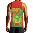 Africa Zone Clothing - Mauritania Active Flag Men Tank Top A35