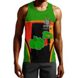 Africa Zone Clothing - Zambia Active Flag Men Tank Top A35