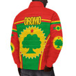 Africa Zone Clothing - Oromo Active Flag Padded Jacket A35