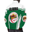 Africa Zone Clothing - Algeria Active Flag Padded Jacket A35