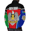 Africa Zone Clothing - South Sudan Active Flag Padded Jacket A35