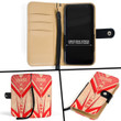 Africa Zone Wallet Phone Case - Delta Sigma Theta Sporty Style Wallet Phone Case A35