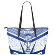 Africa Zone Leather Tote - Phi Beta Sigma Sporty Style Leather Tote | africazone.store
