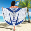 Africa Zone Beach Blanket - Phi Beta Sigma Sporty Style Beach Blanket A35