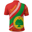 Africa Zone Clothing - Oromo Special Flag Polo Shirt A35