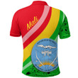 Africa Zone Clothing - Mali Special Flag Polo Shirt A35