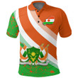 Africa Zone Clothing - Niger Special Flag Polo Shirt A35
