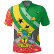 Africa Zone Clothing - Sao Tome and Principe Special Flag Polo Shirt A35