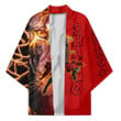 Africa Zone Clothing - Orisha Shango Lion Kimono A35 | Africa Zone