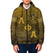 Alpha Phi Alpha Sport Style Hooded Padded Jacket A31 | Africa Zone