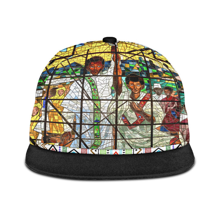 Africazone Snapback Hat - Ethiopian Orthodox Snapback Hat | Africazone
