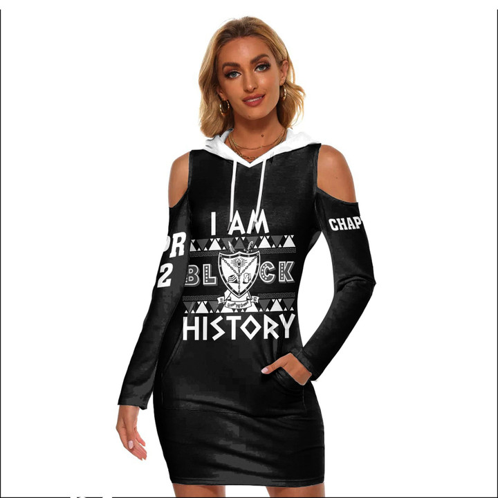 Africazone Clothing - Groove Phi Groove Black History  Women's Tight Dress A7 | Africazone