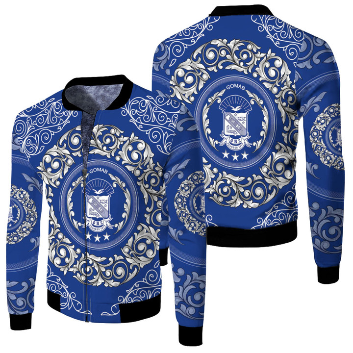 Africa Zone Clothing - Phi Beta Sigma Fraternity Fleece Winter Jacket A35 | Africa Zone