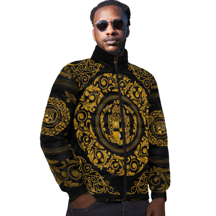 Africa Zone Clothing - Alpha Phi Alpha Fraternity Padded Jacket A35 | Africa Zone