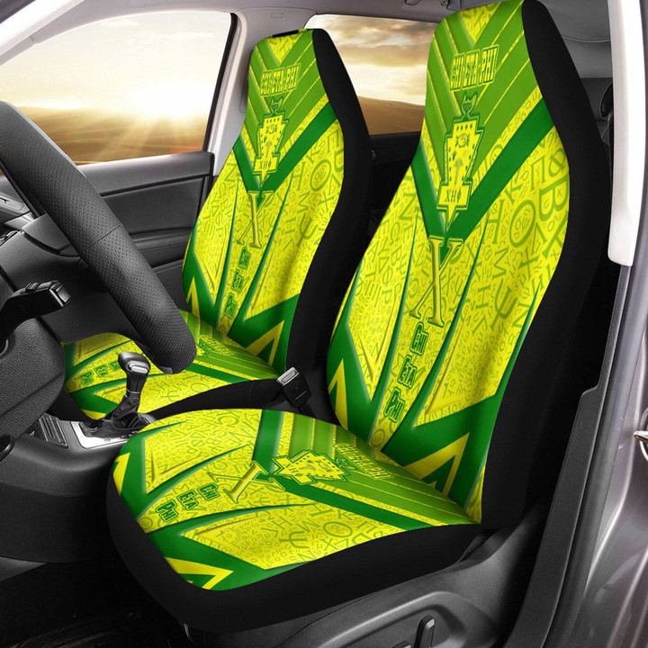 Africa Zone Car Seat Covers - Chi Eta Phi Sporty Style Car Seat Covers | africazone.store
