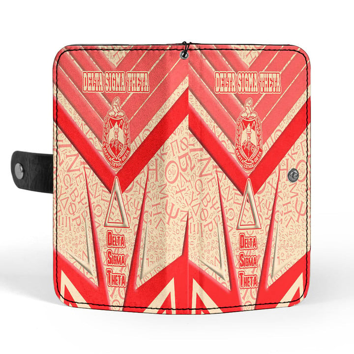 Africa Zone Wallet - Delta Sigma Theta Sporty Style Wallet Phone Case | africazone.store
