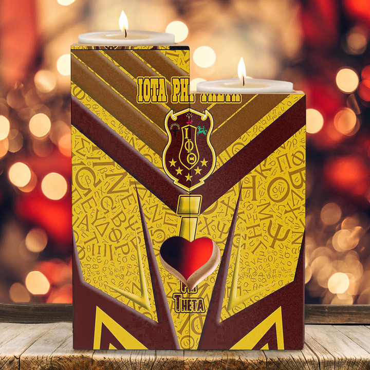 Africa Zone Candle Holder - Iota Phi Theta Sporty Style Candle Holder | africazone.store
