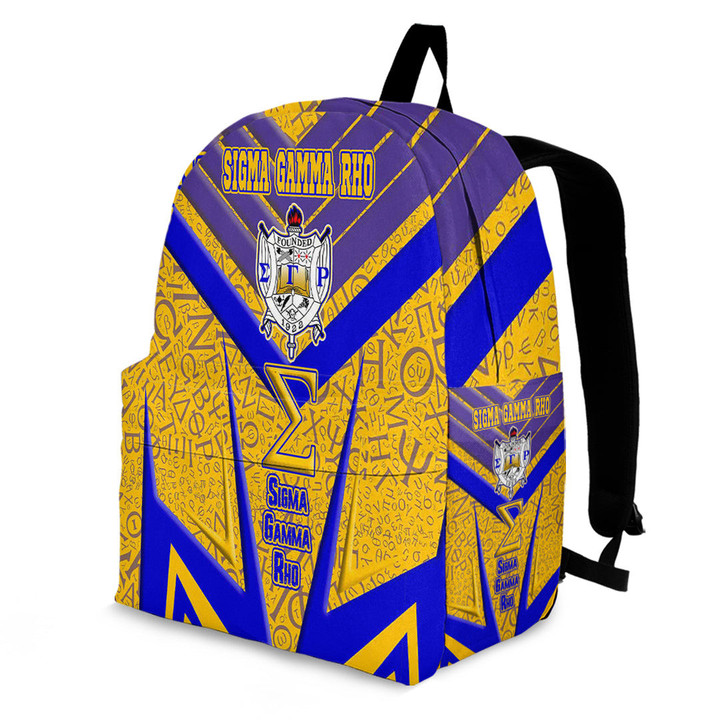 Africa Zone Backpack - Sigma Gamma Rho Sporty Style Backpack | africazone.store
