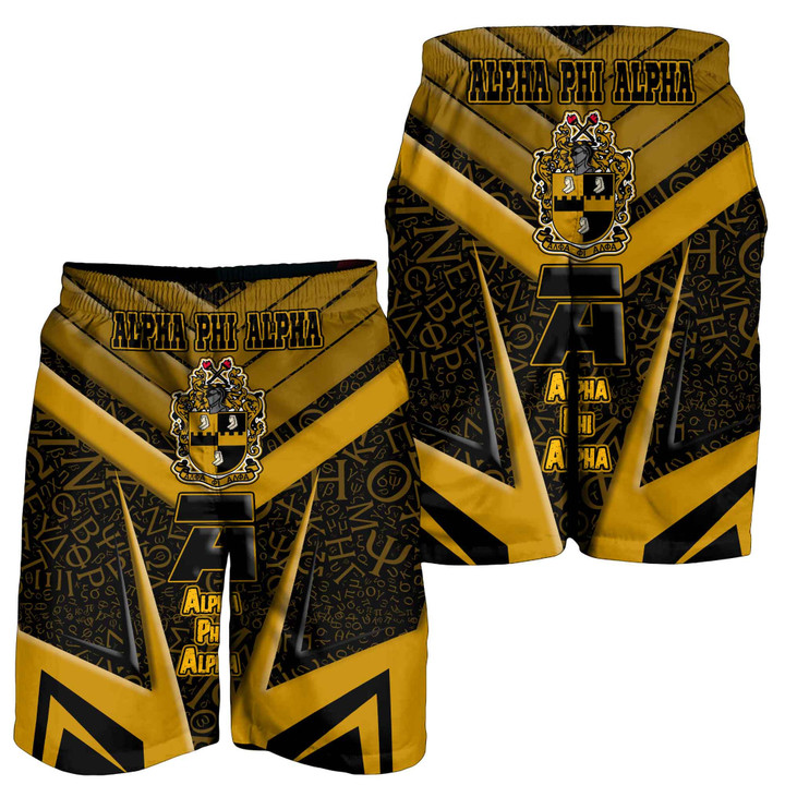 Africa Zone Clothing - Alpha Phi Alpha Sporty Style Men Short A35
