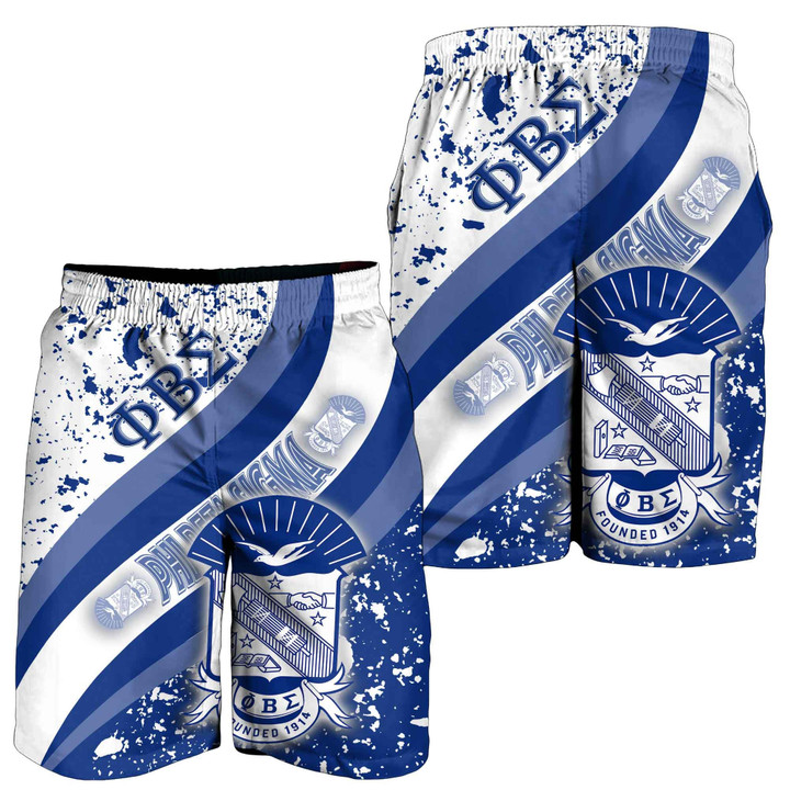 Africa Zone Clothing - Phi Beta Sigma Special Men Short A35