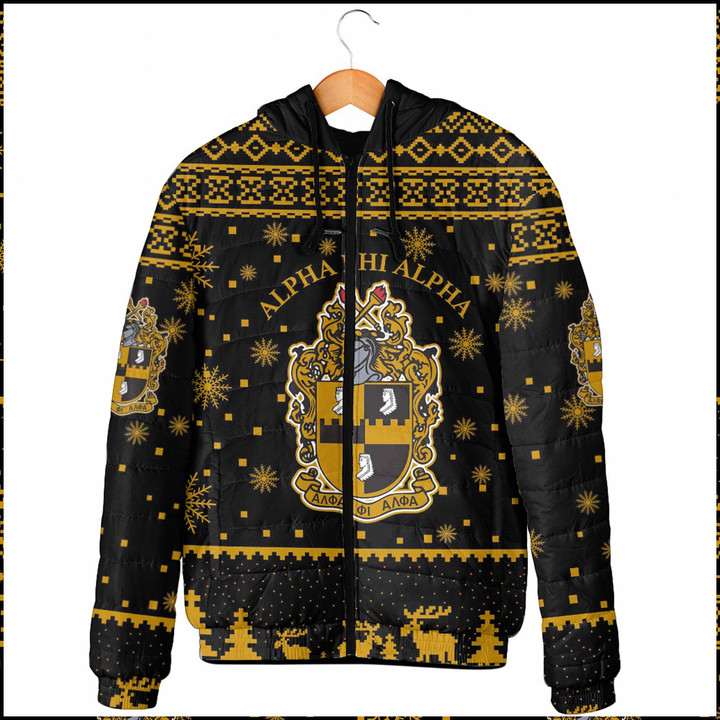 Africa Zone Clothing - Alpha Phi Alpha Christmas One Shoulder Shirt A35 | Africa Zone