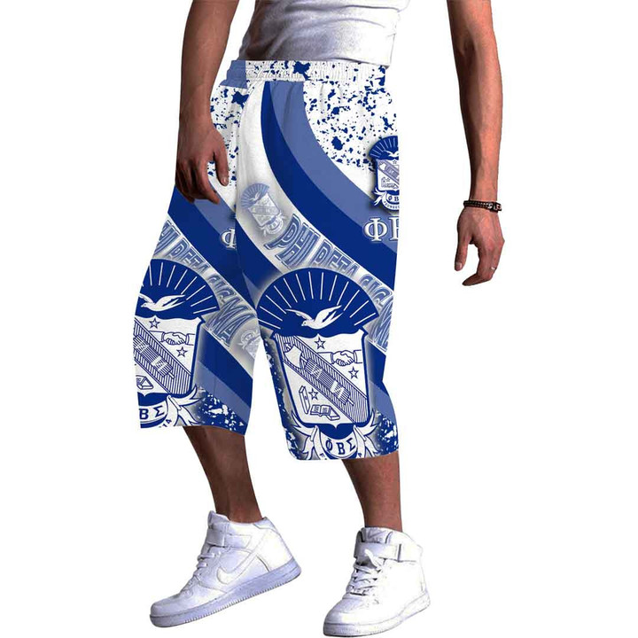 Africa Zone Clothing - Phi Beta Sigma Special Baggy Short A35