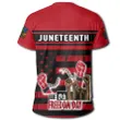 Personalised Juneteenth Since 1865 T-shirt