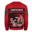 Personalised Juneteenth Since 1865 Sweatshirt